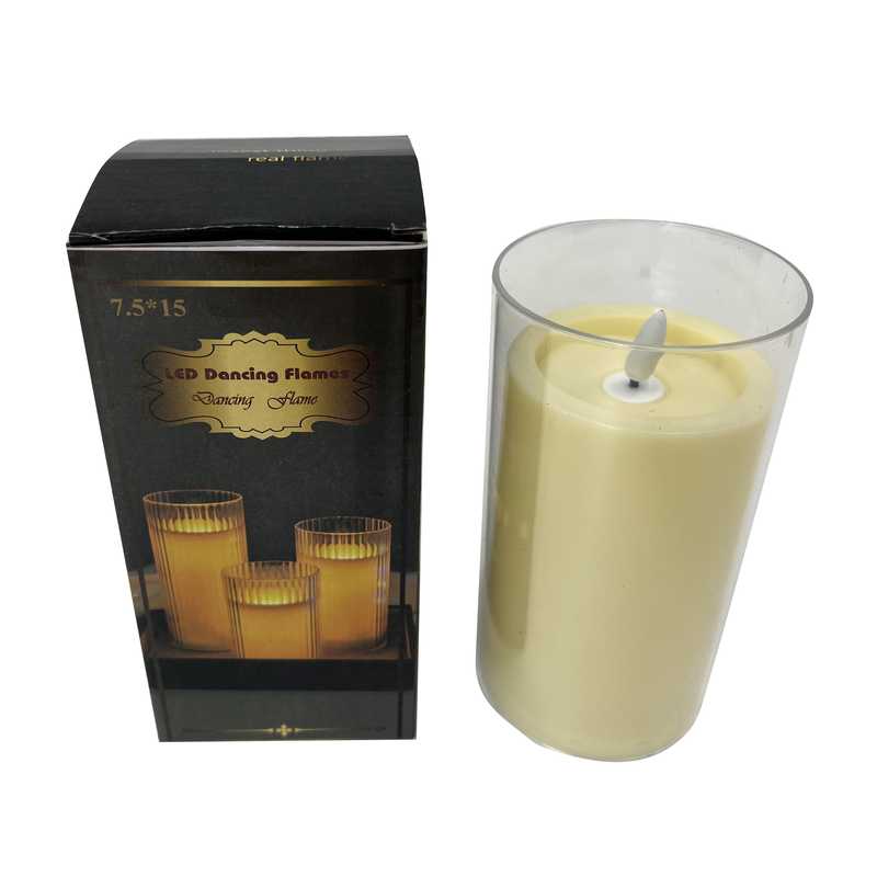 [HA4443] Vela LED en vaso 3AAA, en caja