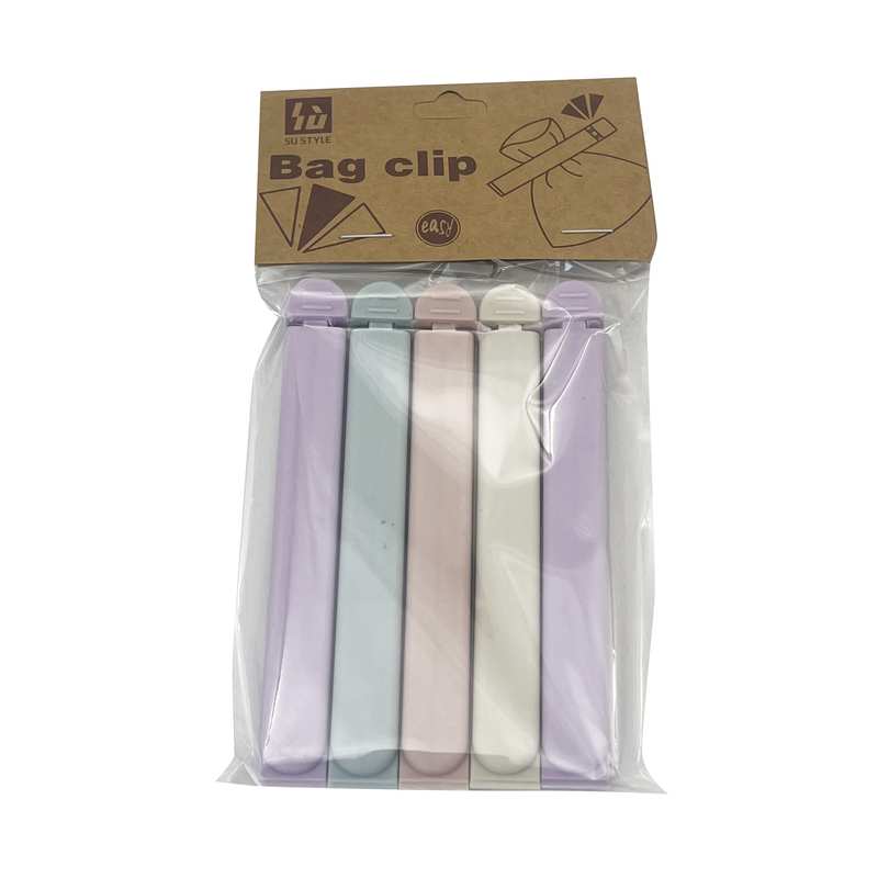 Clips cierra bolsas x5, en bolsa