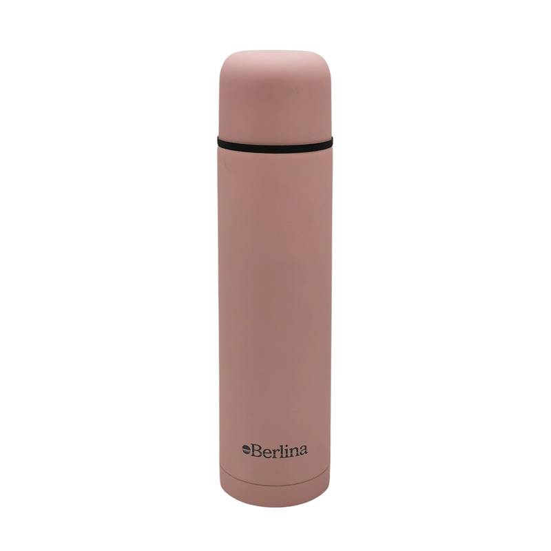 [HA4467D] Termo 750ml bala, pico botón, base antideslizante, Berlina ROSADO