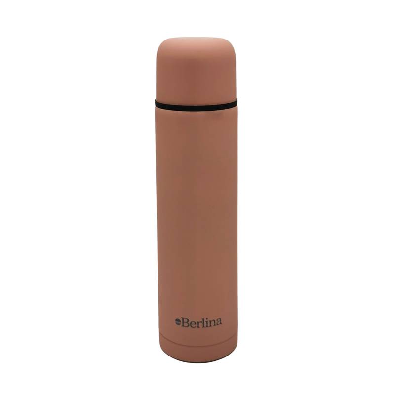 [HA4467E] Termo 750ml bala, pico botón, base antideslizante, Berlina BEIGE