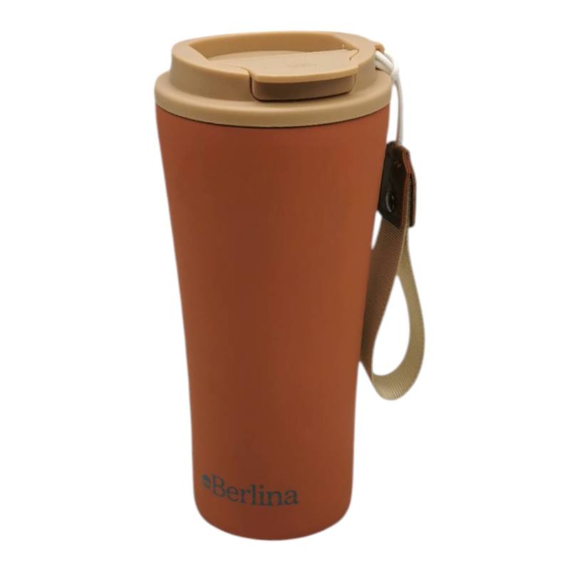 [HA4468B] Vaso térmico 480ml Berlina ANARANJADO, en caja