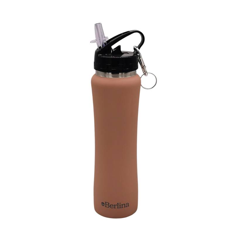 Botella deportiva de acero inoxidable 500ml Berlina, BEIGE