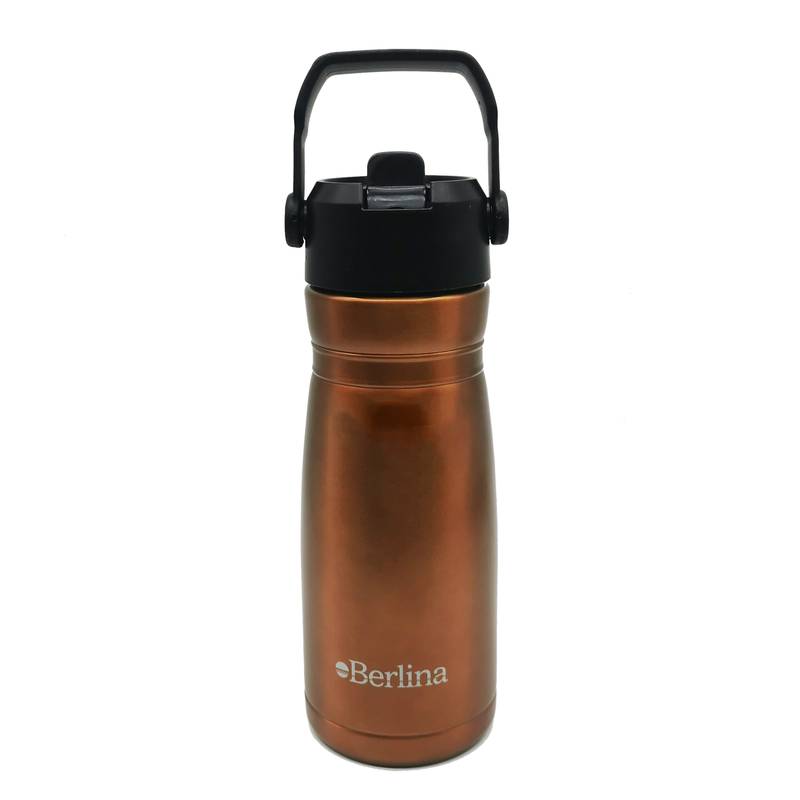 Botella deportiva de acero inoxidable 600ml Berlina, COBRE