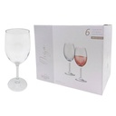 Copa de vidrio Berlina Niza, 345ml, CAJA x6