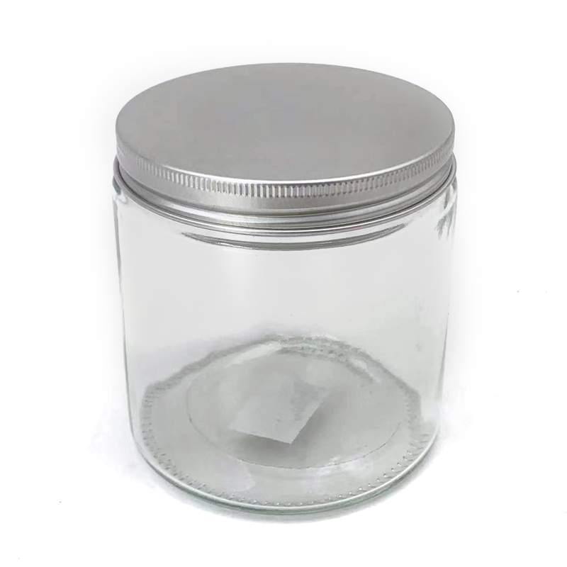 Frasco de vidrio con tapa de metal, 790ml