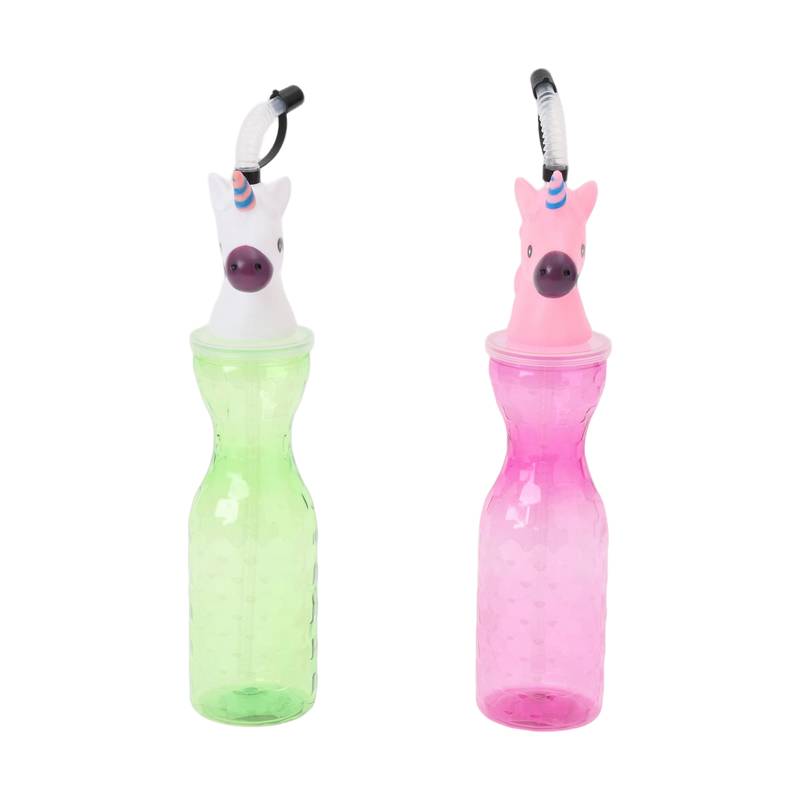 [HA4649] Vaso con sorbito, de plástico en bolsa, varios colores