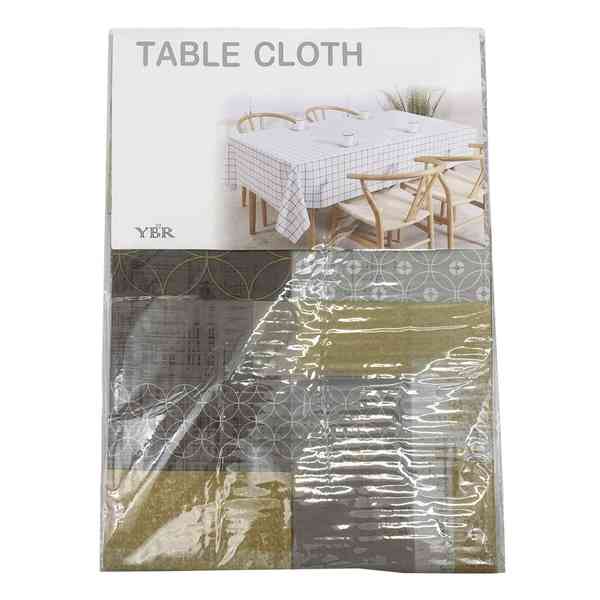 Mantel rectangular de PVC, 183x137cm, en bolsa, varios diseños