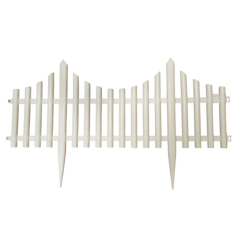 [HA4724] Cerco delimitador para jardín de plástico