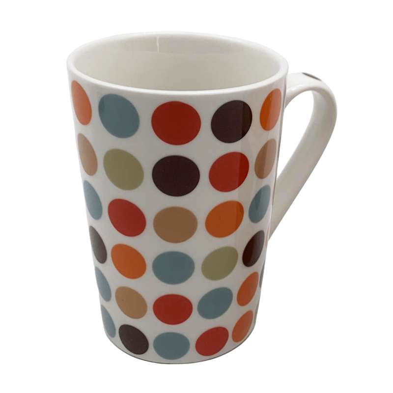 [HA4755] Taza de loza 500ml, diseños surtidos