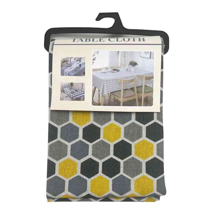 [HA4815] Mantel rectangular de algodón, 220x140cm, en bolsa, varios diseños