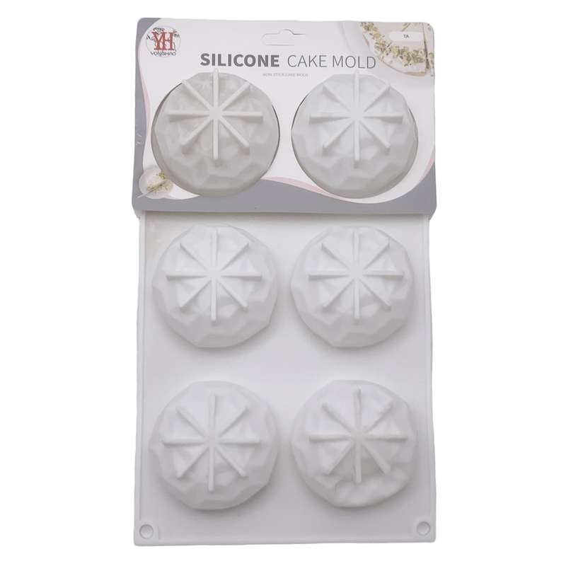 [HA4841] Molde de silicona para repostería, ideal horneados, chocolate, gelatina, etc, varios colores