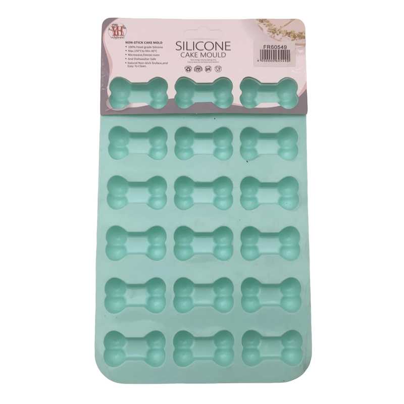 [HA4847] Molde de silicona para repostería, ideal horneados, chocolate, gelatina, etc, varios colores
