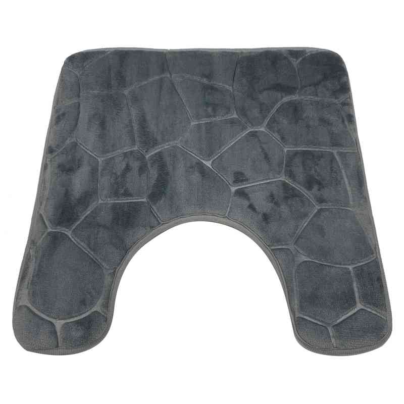 Alfombra para baño, para base de inodoro o pileta, varios colores