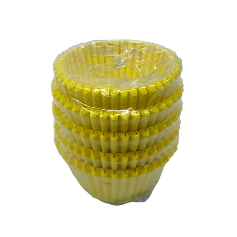 [HA4976] Molde de papel pirotines para cupcakes x120, PACK x12, varios colores