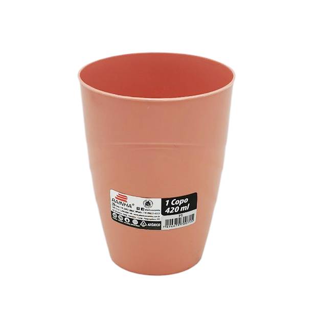 [HA4992] Vaso de plástico 420ml, varios colores