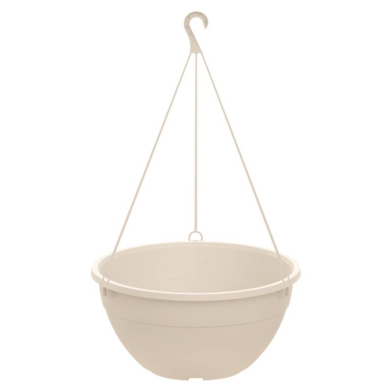 [HA5041] Maceta de plástico colgante 7,5L, BEIGE