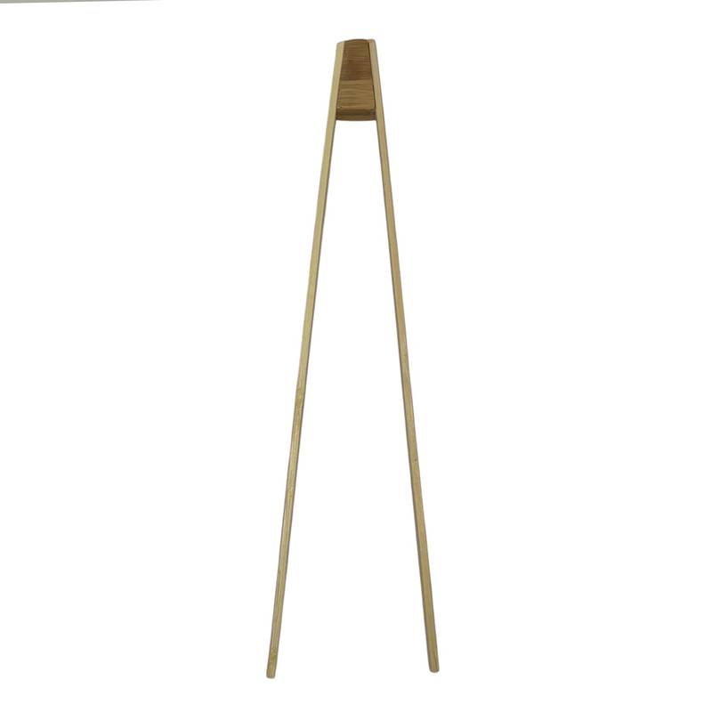 [HA5074] Pinza multiuso de madera bambú, en bolsa
