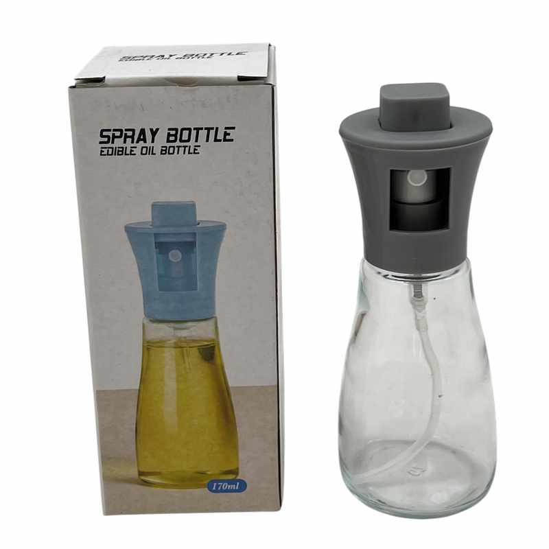 [HA5091] Condimentero pulverizador de vidrio, 170ml, para aceite o vinagre, en caja