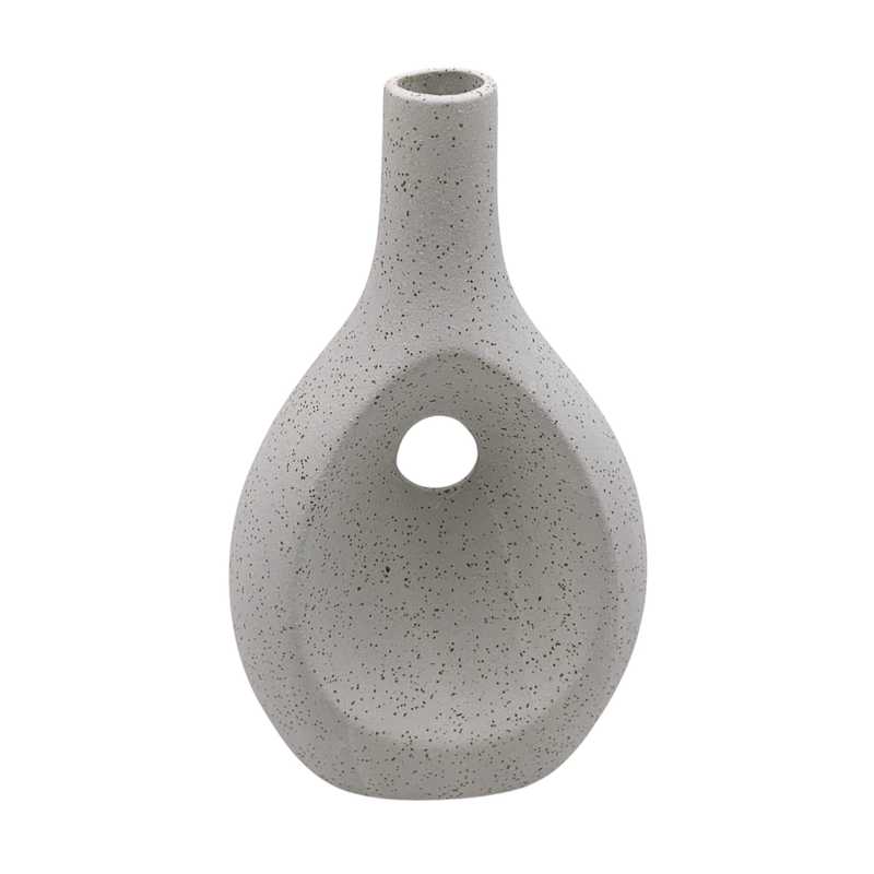 [HA5128] Florero de cerámica, en caja 2 colores