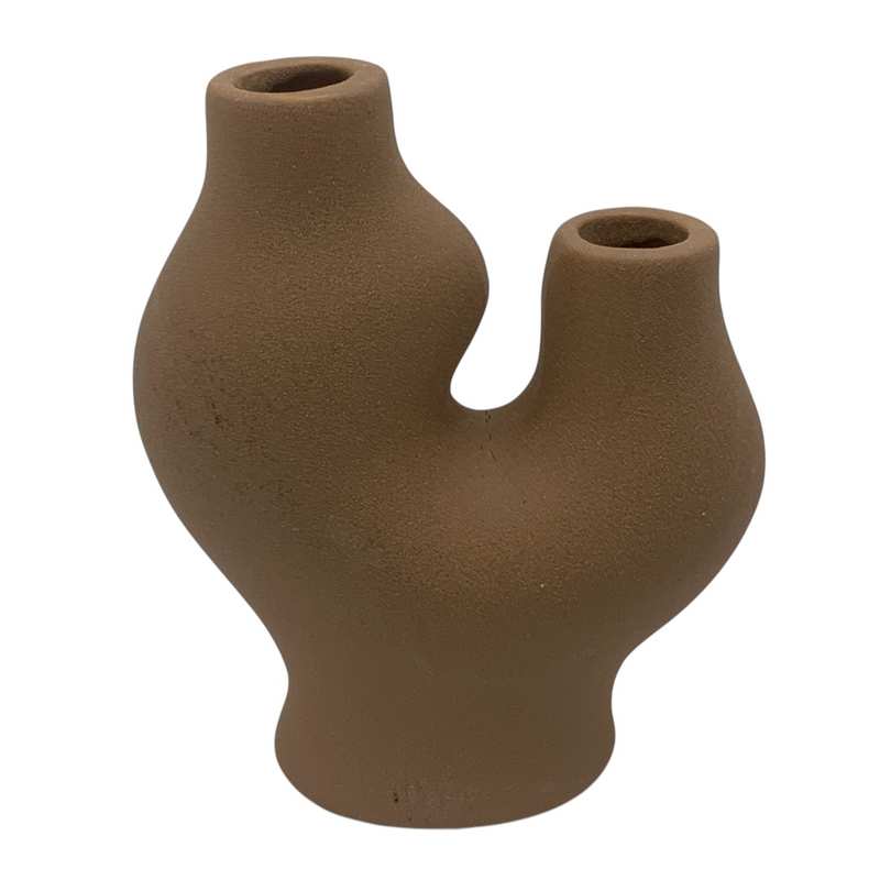 [HA5129] Florero de cerámica, CAJA x2, 3 colores