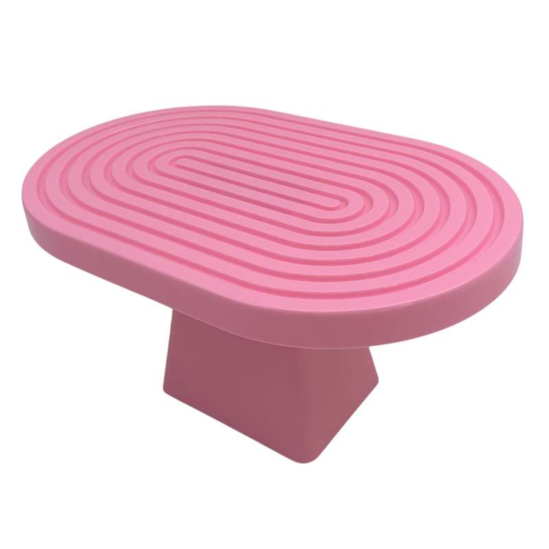 [HA5133] Base de plástico, 27cm, para presentar o decorar tortas, varios colores