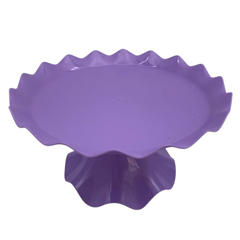 [HA5134] Base de plástico, 24cm, para presentar o decorar tortas, varios colores