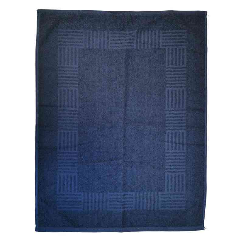 Alfombra para baño de algodón, azul, Berlina by Teka
