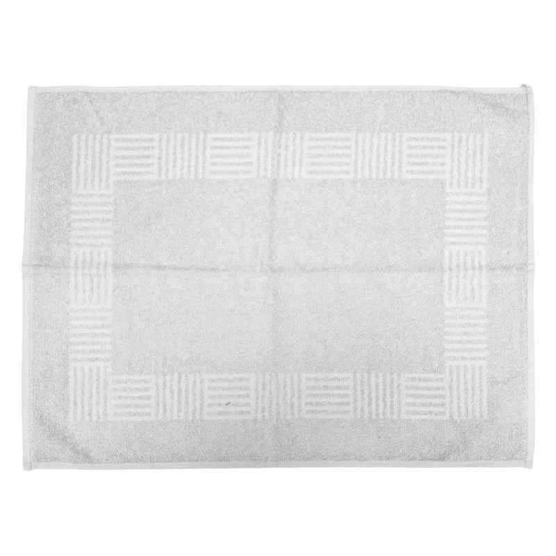 Alfombra para baño de algodón, blanco, Berlina by Teka