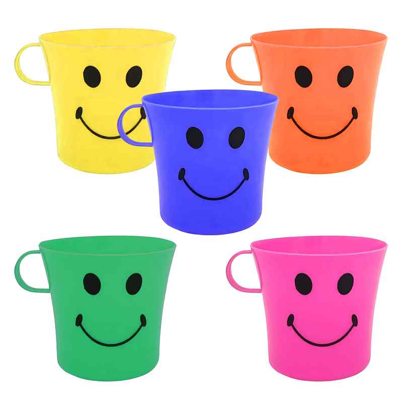[HA5249] Taza de plástico x5, en red