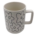 Taza de loza 350ml, varios diseños