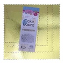 Base para tortas de cartón, 4 tamaños distintos, 2 colores