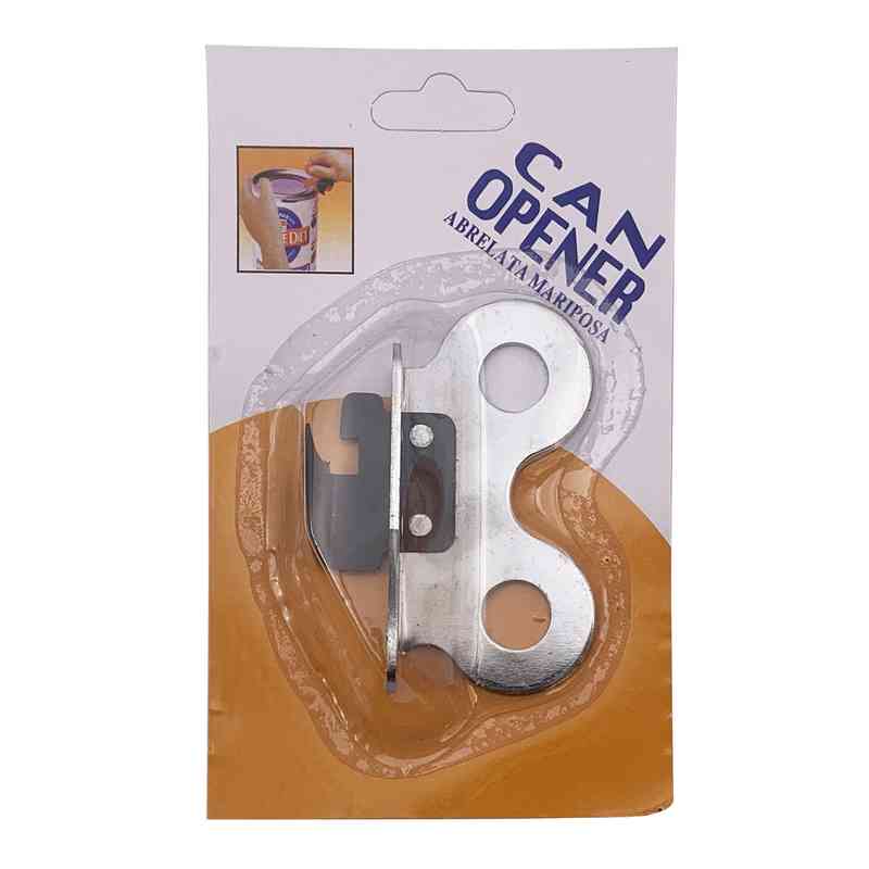 [HA5332] Destapador abrelatas de acero inoxidable, en blister