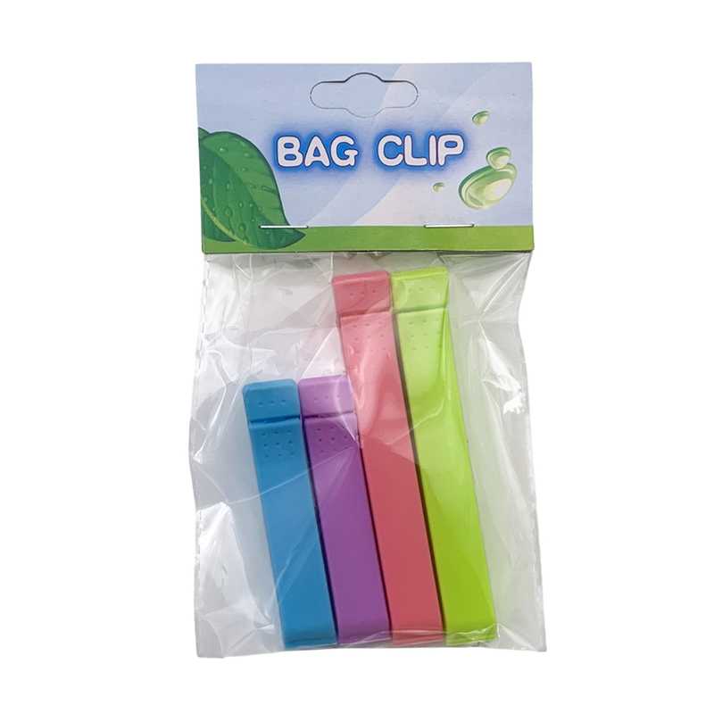 Clips cierra bolsas x4, en bolsa