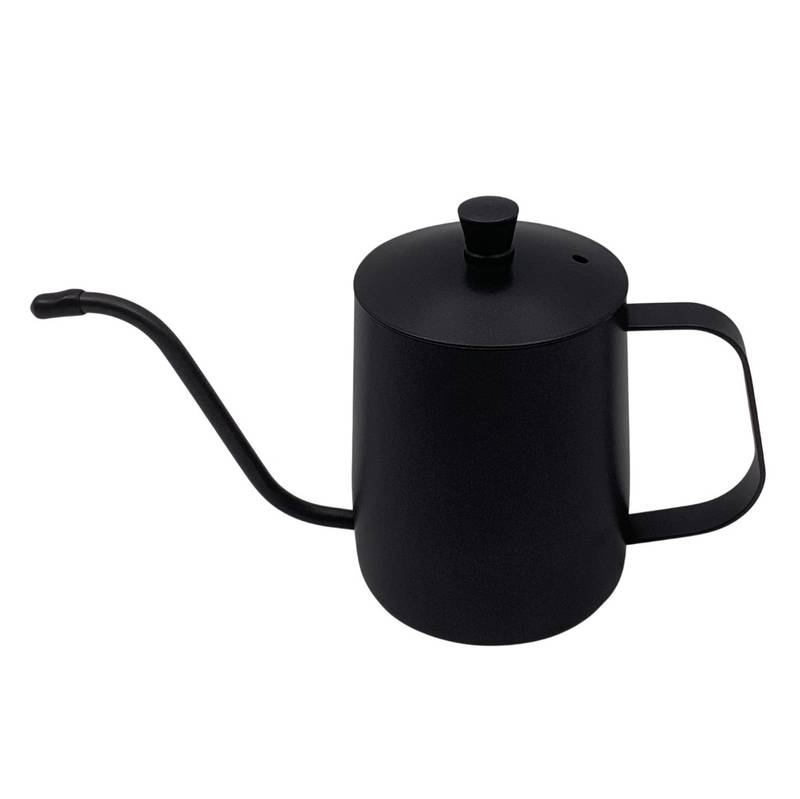 Cafetera barista, de acero inoxidable, cuello cisne, 550ml, en caja