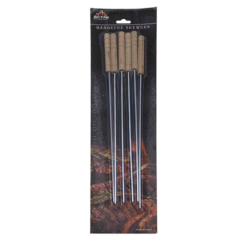 Pincho para parrilla x6, en bolsa