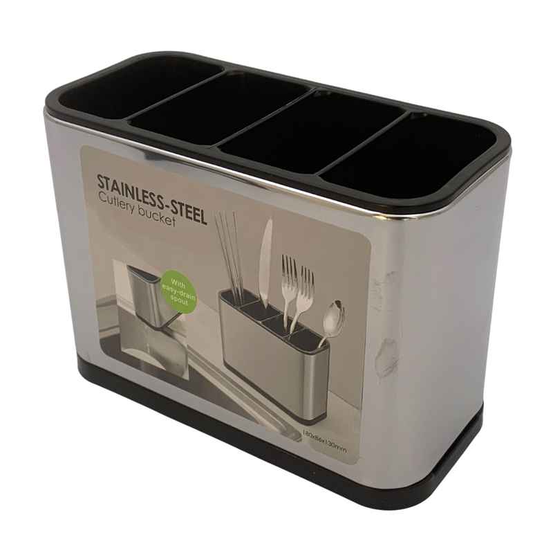 [HA5399] Escurridor de cubiertos, de plástico, vertical, en caja