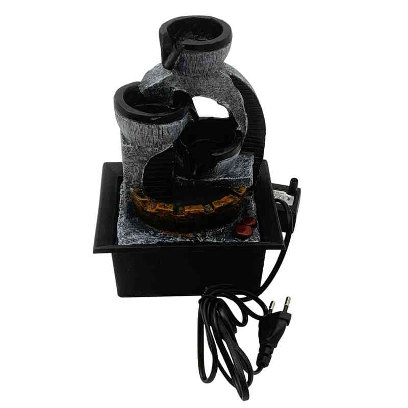 Fuente de agua, de plástico, en caja