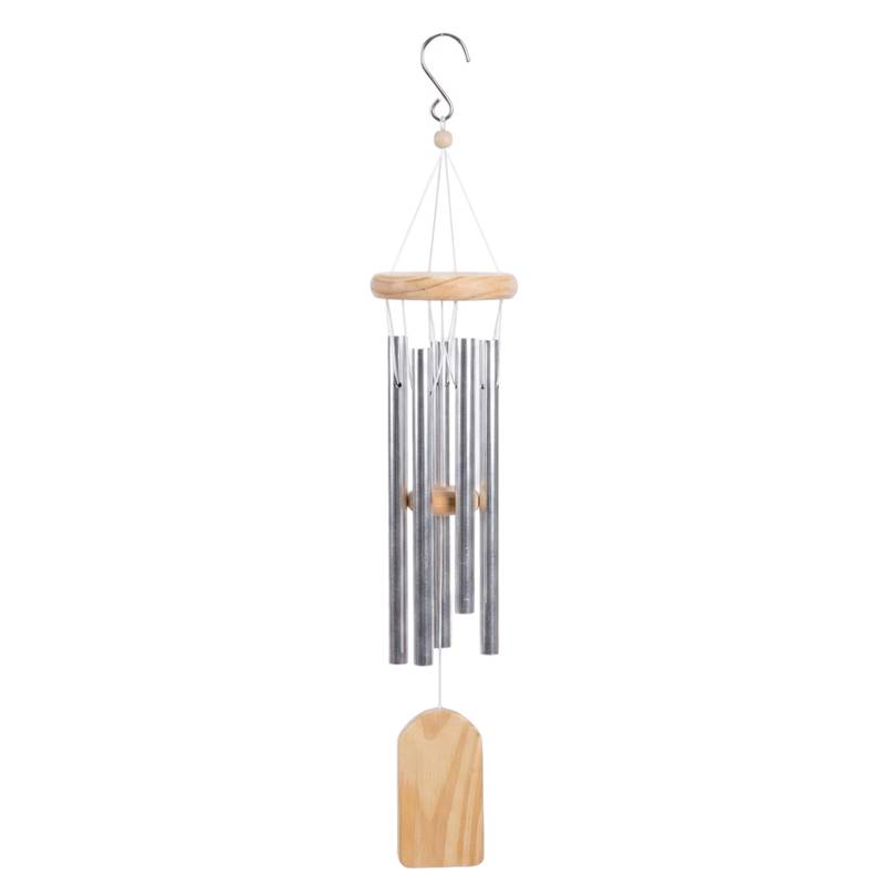 [HA5518] Llamador de ángeles, de madera y metal, en caja varios colores