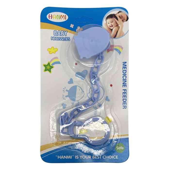 [HC0285] Cadena para chupete, de plástico, sujetador con clip, varios colores