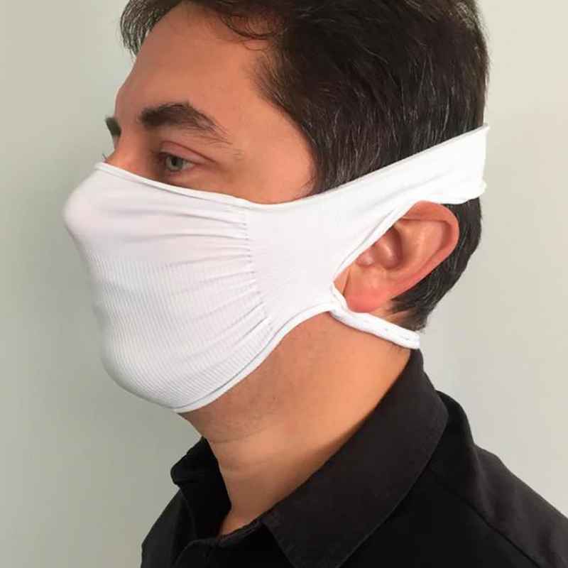 [HC1244] Tapabocas de microfibra, reutilizable, con doble ajuste, en bolsa