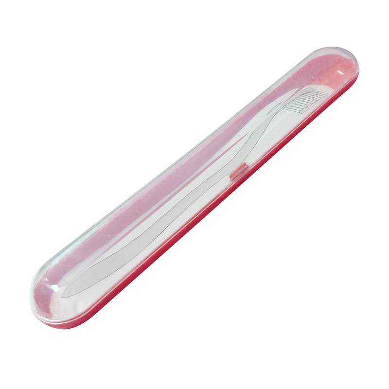 [HC1286] Estuche de plástico, para cepillo de dientes, en bolsa, varios colores