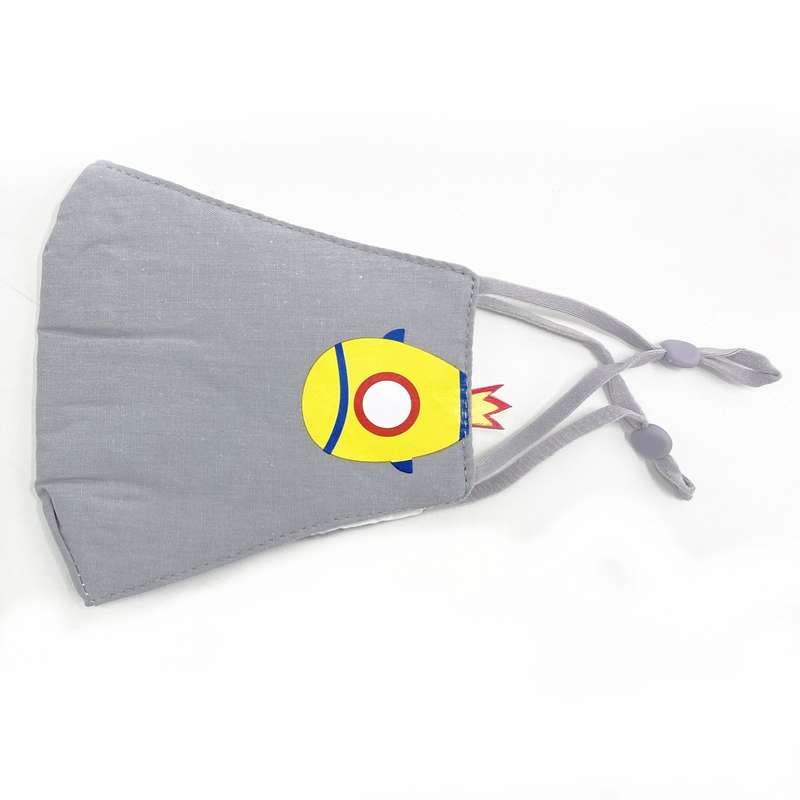 [HC1310] Tapabocas infantil de tela doble, reutilizable, PACKx20