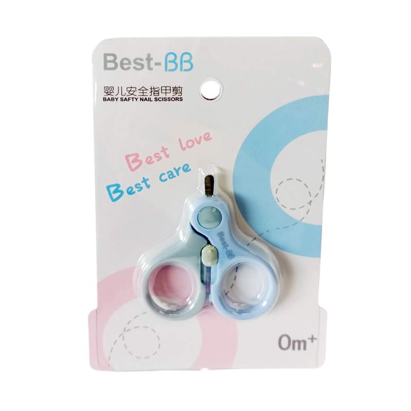 [HC1400] Tijera corta uñas de bebé, en blister, 2 colores
