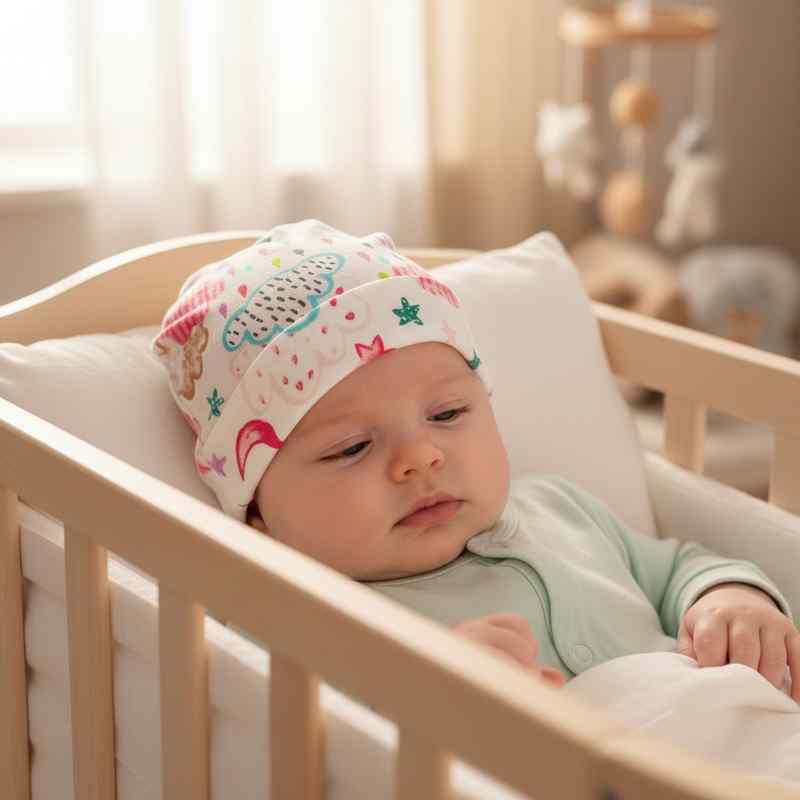 [HC1402] Gorro para bebé, de algodón, en bolsa varios diseños