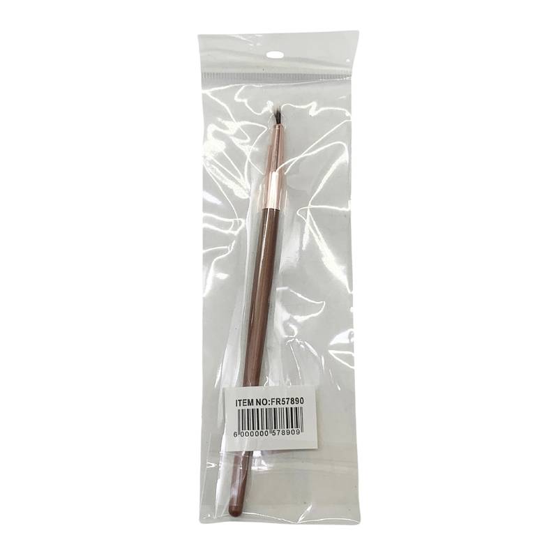 [HC1570] Pincel de maquillaje para iluminador, mango de madera, PACK x12