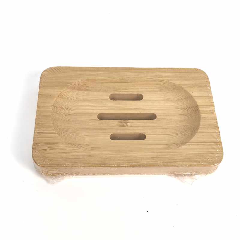 Jabonera de bambú, en bolsa