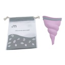 Urinal femenino de silicona, con bolsa, en caja