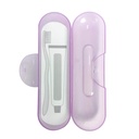 Estuche de plástico, para cepillo de dientes y pasta, en bolsa, varios colores