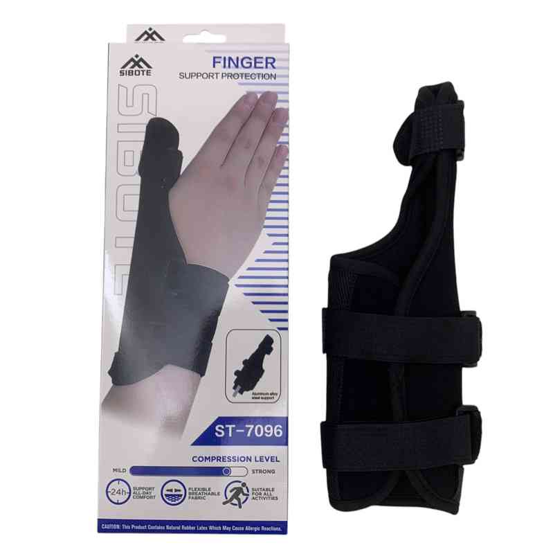 [HC1856] Protector para mano con inmovilizador de pulgar, con velcro, en caja