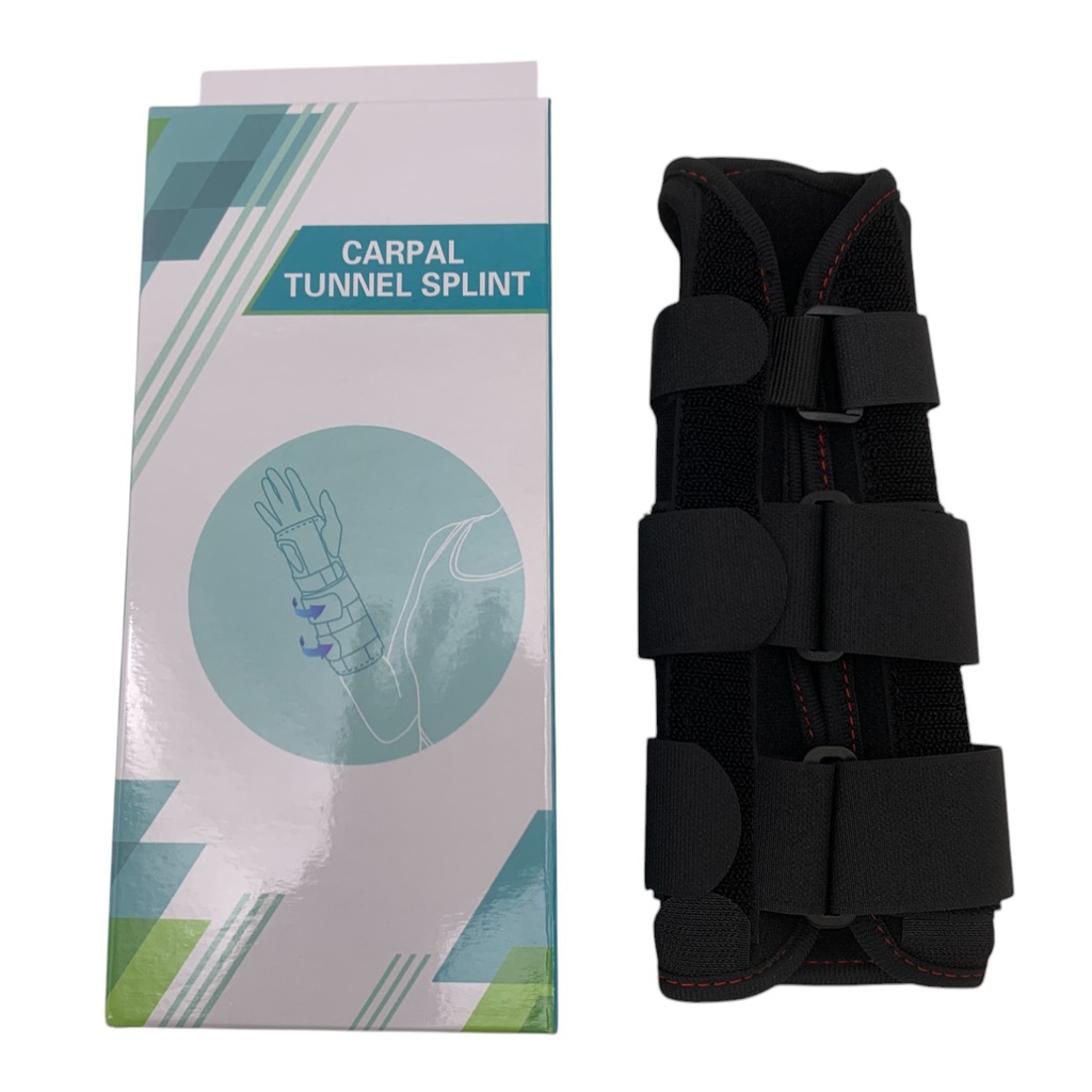 [HC1857] Protector para mano con velcro para túnel carpiano, en caja